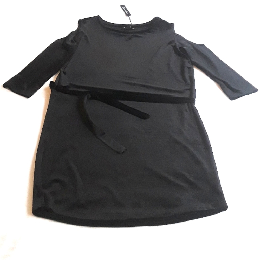 NWT Alison Andrew Medium Black Dress